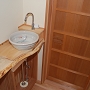木造在来工法　トイレ手水